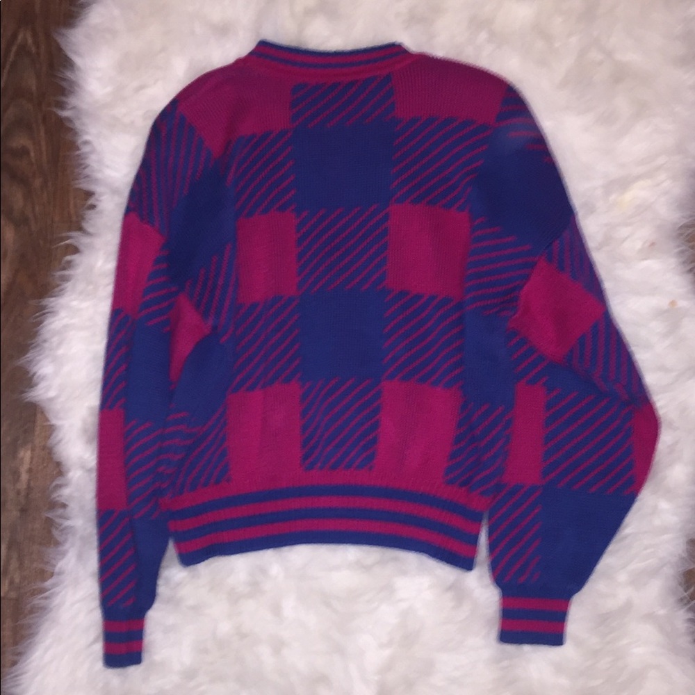 🔥 Medium Sweatshirt Blue & Pink 🔥 - Picture 4 of 4